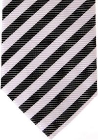 img 1 attached to 👔 Bold and Stylish: Retreez Stripe Woven Skinny Tie - The Ultimate Men's Accessory