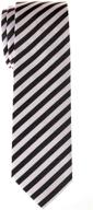 👔 bold and stylish: retreez stripe woven skinny tie - the ultimate men's accessory logo