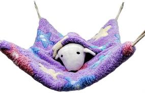 img 4 attached to Oncpcare Envelope Hanging Hammock Accessories Small Animals