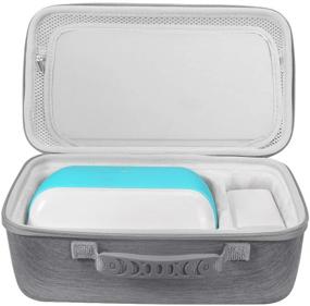 img 1 attached to 👜 LEFOR·Z Gray Hard Case for Cricut Joy Machine and Accessories: Portable Water-Resistant Travel Storage Bag