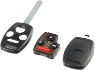 🔑 honda accord & cr-v key fob keyless entry remote shell case & pad (oucg8d-380h-a) 2003-2007 logo