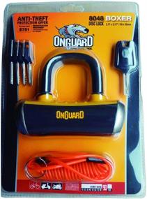 img 2 attached to Onguard X4 Shackle Disc Lock - Ultimate Boxer Edition