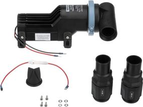 img 1 attached to 🚽 Electric Discharge Pump-Out for Holding Tank - Whale Gulper Toilet Pump - 4.6 GPM Flow Rate - 12V/24V