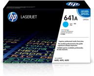 hp 641a c9721a cyan toner cartridge logo