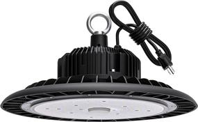 img 4 attached to 🛸 UFO LED High Bay Light 100W 14000 LM: Efficient Daylight Illumination for Warehouses & Workshops