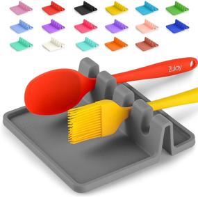 img 4 attached to Ultimate Heat Resistant Silicone Utensil Rest: Multipurpose Kitchen Tool for Utensil Organization and Protection