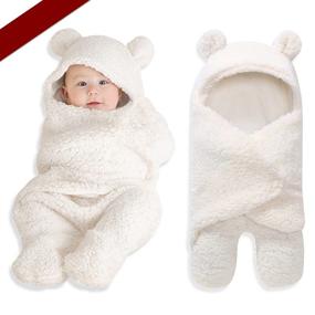 img 4 attached to 🌟 LAREZZ Cute Newborn Swaddle Blanket - The Perfect Addition to Your Kids' Home Store!