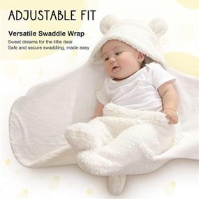 img 2 attached to 🌟 LAREZZ Cute Newborn Swaddle Blanket - The Perfect Addition to Your Kids' Home Store!