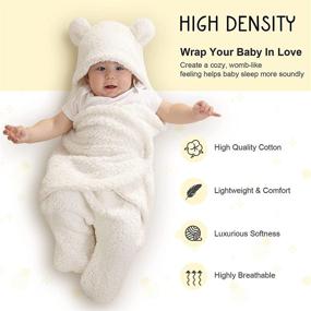 img 3 attached to 🌟 LAREZZ Cute Newborn Swaddle Blanket - The Perfect Addition to Your Kids' Home Store!