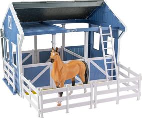 img 4 attached to Breyer Horses Freedom Country Playset