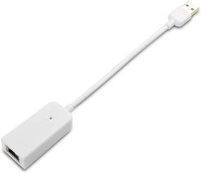 img 2 attached to 💻 Cable Matters USB to Ethernet Adapter: High-Speed USB 3.0 to Ethernet Connectivity (10/100/1000 Mbps) in Sleek White Design