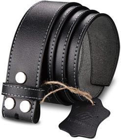 img 4 attached to 👞 HJones Leather Buckle Replacement: The Perfect Men's Accessory Upgrade