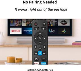 img 1 attached to 📱 Enhance Your Toshiba Fire/Smart TV Experience with Primote IR Remote Replacement [No Voice Search]