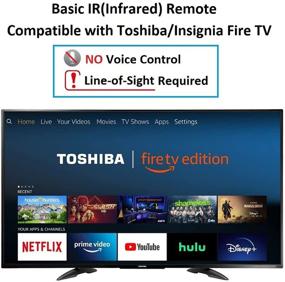 img 2 attached to 📱 Enhance Your Toshiba Fire/Smart TV Experience with Primote IR Remote Replacement [No Voice Search]