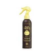sun bum sea spray - texturizing and volumizing sea salt spray with uv protection, matte finish, medium hold - 6 fl oz spray bottle - for all hair types - clear (80-41025) logo