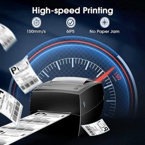 img 2 attached to 🖨️ High Speed Compatible IDPRT Shipping Printer - Direct Printing
