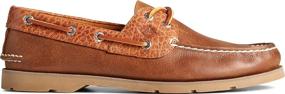 img 3 attached to 👞 Туфли для мужчин Sperry Leeward Boat Sahara: Классический стиль для мужчин.