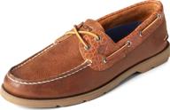 👞 туфли для мужчин sperry leeward boat sahara: классический стиль для мужчин. логотип