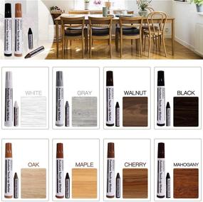 img 3 attached to Revive and Restore Any Wood Surface with our 17PCS Wood Furniture Sticks and Markers Repair Kit