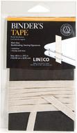 clear lineco binding tape, 3/8 in. x 60 in. logo