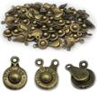 antique socket clasps jewelry findings（1810mm） logo