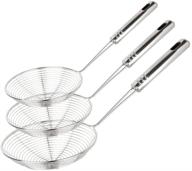 🍜 stainless steel 30cm 5cm swift noodle spaghetti strainer logo