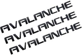 img 4 attached to Замена шильдиков Aimoll Avalanche Chevrolet