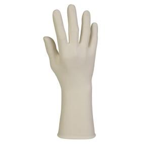 img 2 attached to 🧤 Kimberly Clark PFE-Xtra Latex Exam Gloves (50501) - Ambidextrous, 10.2 Mil, 12" Small Size - Natural Color - 50/Box