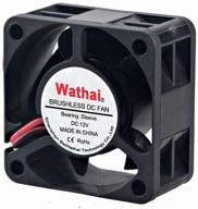 вентилятор охлаждения wathai 40x40x20 мм 40 мм 12v 2pin dc brushless: эффективное решение для охлаждения электроники. логотип