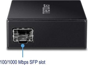 img 1 attached to 🔌 TRENDnet TFC-GSFP: 1000BASE-T to SFP Fiber Media Converter - High-Speed Gigabit Ethernet Conversion, 4Gbps Switching Capacity