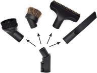 🧹 ez spares miele vacuum cleaner brush kit - horsehair brushes, crevice tools | compatible with miele parquet twister sbb attachment логотип