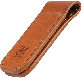 img 2 attached to 📎 Magnetic Genuine Leather Business Holder: Sleek and Secure Organizer for Professionals