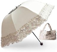 складной зонт-зонт princess с защитой от ультрафиолета (rice логотип