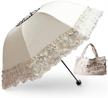 princess ultraviolet proof folding umbrella parasol（rice umbrellas for folding umbrellas logo