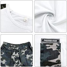 img 1 attached to 👕 Boys' Clothing Sets - Camouflage Outfits Clothes with Sleeves - Pieces of Camouflage Clothes