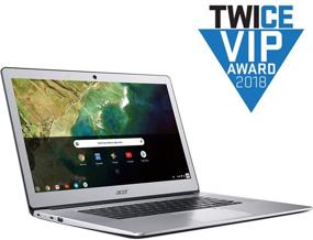 img 3 attached to 💻 Acer Chromebook 15: Intel Celeron N3350, Full HD Touch, 4GB RAM, 32GB Storage, Chrome OS, Pure Silver - CB515-1HT-C2AE