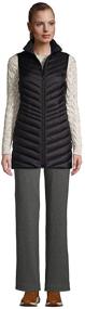 img 1 attached to Lands End Womens Packable Mystical Women's Clothing for Coats, Jackets & Vests