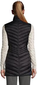 img 3 attached to Lands End Womens Packable Mystical Women's Clothing for Coats, Jackets & Vests