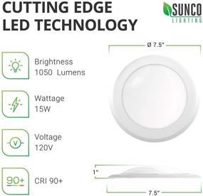 img 3 attached to 🌞 Versatile Sunco Lighting Downlight: Dimmable Daylight for Industrial Electrical Systems