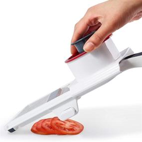 img 2 attached to 🔪 Zyliss Handheld Slicer - 13-inch - White/Red