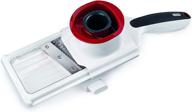 🔪 zyliss handheld slicer - 13-inch - white/red logo