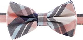 img 1 attached to 🎩 Stylish Bowtie with a Matching Pocket Square - Premium Men's Accessories for Ties, Cummerbunds & Pocket Squares