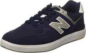img 4 attached to 👟 Stride with Style: New Balance 574V1 Coast Skate Men's Shoes
