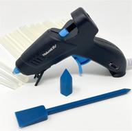 🔥 makerslife dual temp mini hot glue gun kit: versatile crafting tool with temperature control, finger guard, and mini glue sticks - ideal for arts & crafts, diy projects, and repairs logo