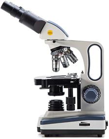 img 3 attached to 🔬 Swift SW350B Research-Grade Compound Lab Microscope - 40X-2500X Magnification, Siedentopf Binocular Head, Wide-Field 10X and 25X Eyepieces, Mechanical Stage, Abbe Condenser