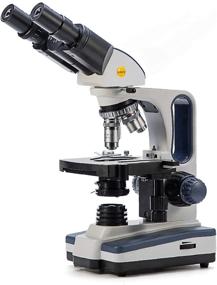 img 4 attached to 🔬 Swift SW350B Research-Grade Compound Lab Microscope - 40X-2500X Magnification, Siedentopf Binocular Head, Wide-Field 10X and 25X Eyepieces, Mechanical Stage, Abbe Condenser