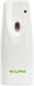 img 3 attached to Alpine Industries Automatic Aerosol Air Freshener Dispenser - Adjustable Fragrance Mister - Wall Mounted Timed Scent Sprayer - Clean and Fresh Scent (Pure White)