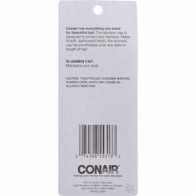 img 2 attached to 🎩 Conair Slumber Cap - Styling Essentials, 1 ea