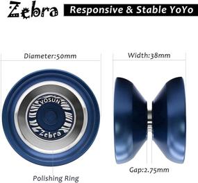 img 1 attached to VOSUN Responsive Aluminum Undersize Professional Yo-Yo