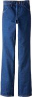 wrangler boys’ original students prorodeo jean: rugged style for young cowboys logo